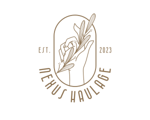 Plant Wellness Salon logo design