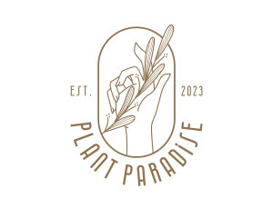 Plant Wellness Salon logo design