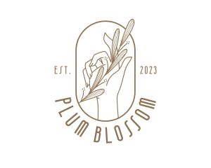 Plant Wellness Salon logo design