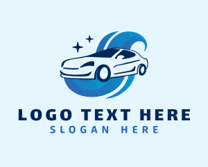 Sedan Car Cleaning logo