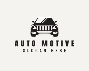 Sedan Vehicle Car logo design