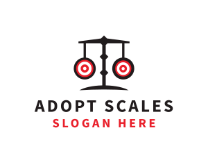 Scale Targets Balance logo design