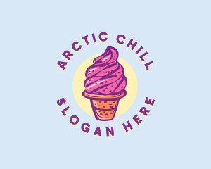 Dairy Strawberry Ice Cream logo