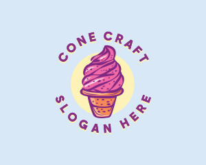 Dairy Strawberry Ice Cream logo