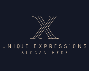 Elegant Letter X Company  Logo