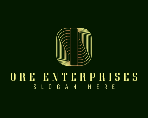 Luxury Enterprise Letter O logo design