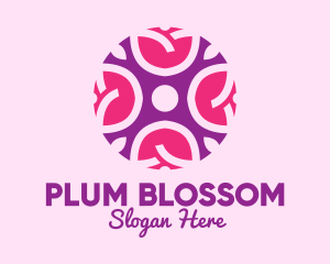 Decorative Cosmetic Rose logo design