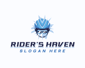 Bicycle Sports Helmet logo design