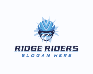 Bicycle Sports Helmet logo design