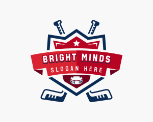 Hockey League Sport Logo