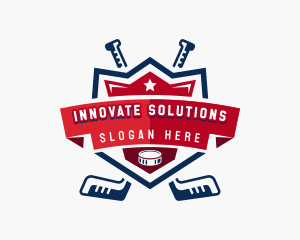 Hockey League Sport Logo