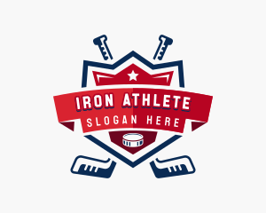 Hockey League Sport logo design