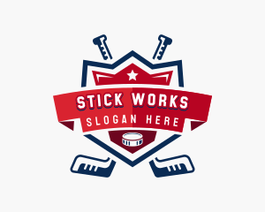 Hockey League Sport logo design