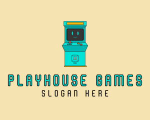 Gaming Arcade Machine logo design