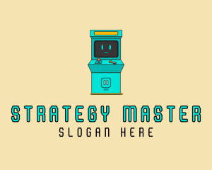 Gaming Arcade Machine logo design