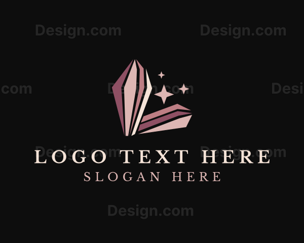 Jewelry Crystal Gems Logo