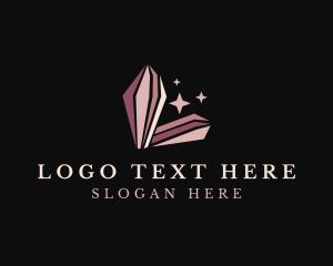 Jewelry Crystal Gems Logo