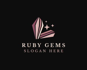 Jewelry Crystal Gems logo design