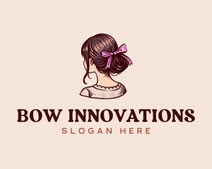 Hairstyle Coquette Bow logo