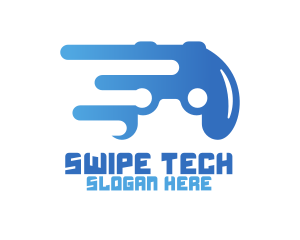 Tech Game Controller logo design