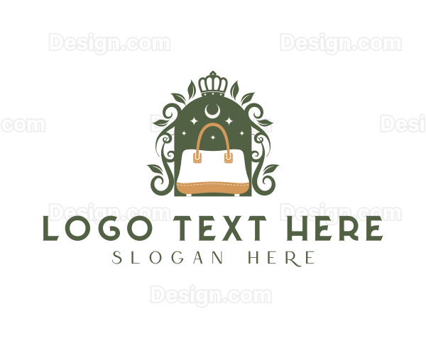 Floral Crown Bag Logo