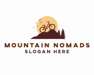 Outdoor Mountain Bicycle logo design