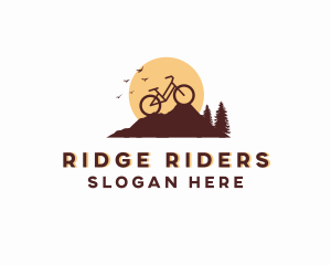 Outdoor Mountain Bicycle logo design