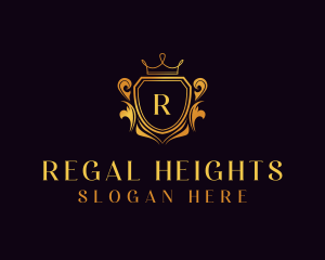 Royal Shield Hotel logo design