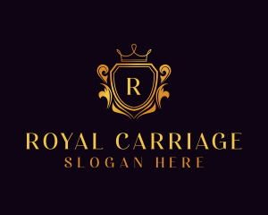 Royal Shield Hotel logo design