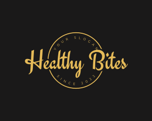 Golden Luxurious Wordmark  logo design