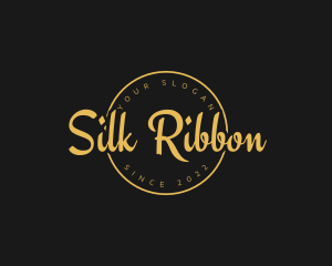 Golden Luxurious Wordmark  logo design