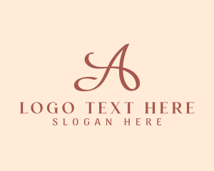 Stylish Boutique Letter A Logo