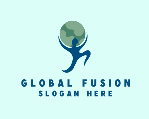 Global Human Resources logo design