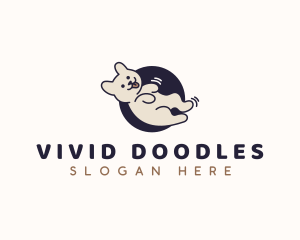 Playful Pet Dog logo design