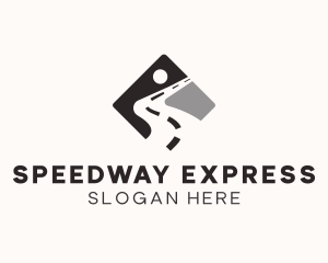 Pavement Highway Road logo