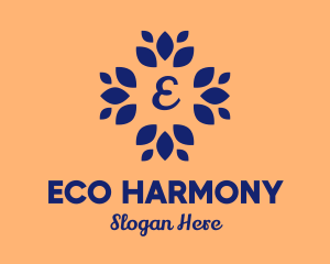 Natural Eco Leaves logo design