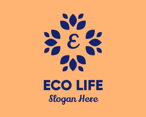 Natural Eco Leaves logo design