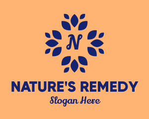 Natural Eco Leaves logo design