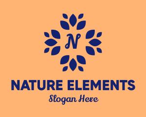 Natural Eco Leaves logo design