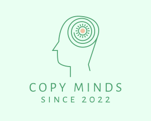 Human Healthy Mind logo design