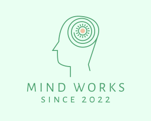 Human Healthy Mind logo design