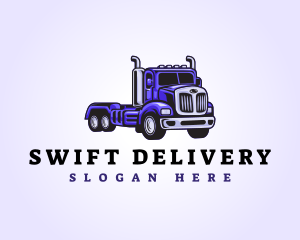 Delivery Truck Dispatch logo design