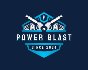 Power Washing Sanitation logo design