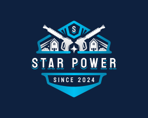 Power Washing Sanitation logo design