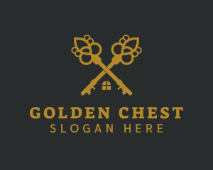 Golden Key Home logo design