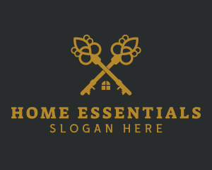 Golden Key Home logo design