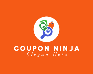 Discount Shopping Finder logo design