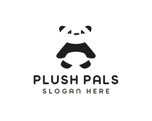 Toy Panda Animal logo design