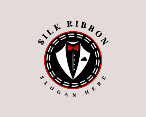 Tuxedo Ribbon Tie logo design