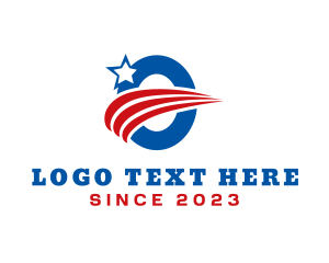 American Patriot Letter O logo